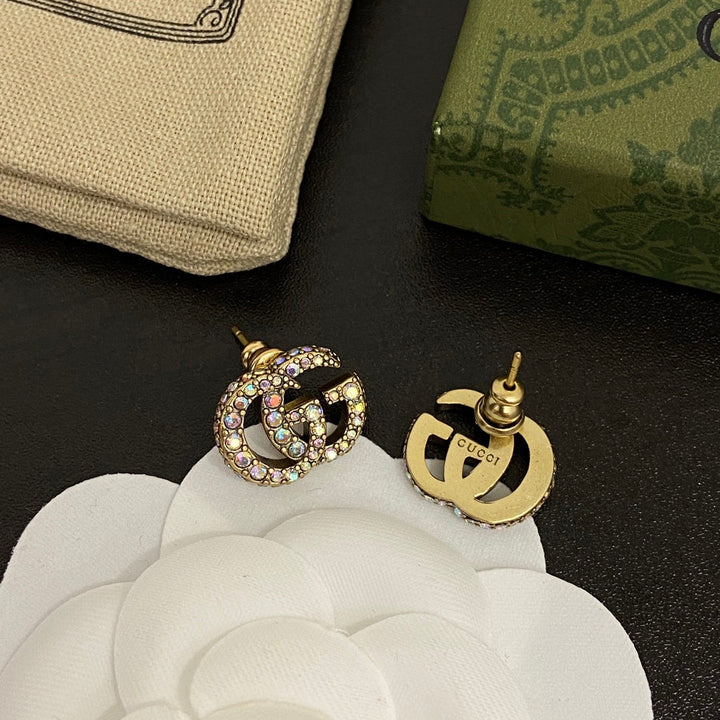 2024 Luxury Fashion Double G Earrings