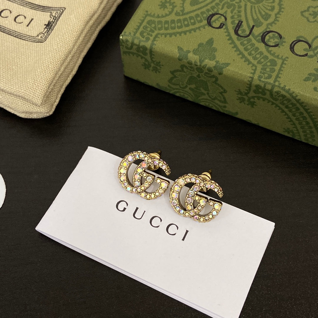 2024 Luxury Fashion Double G Earrings