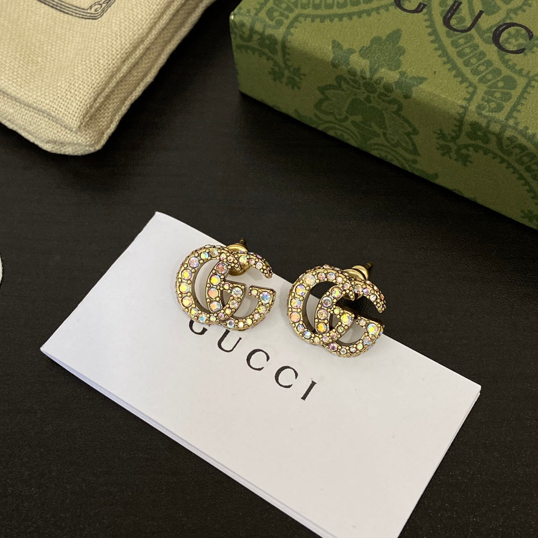 2024 Luxury Fashion Double G Earrings