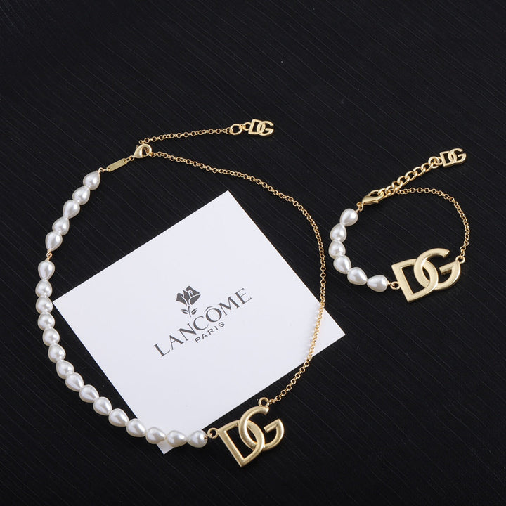 Luxury DG Necklace Bracelet