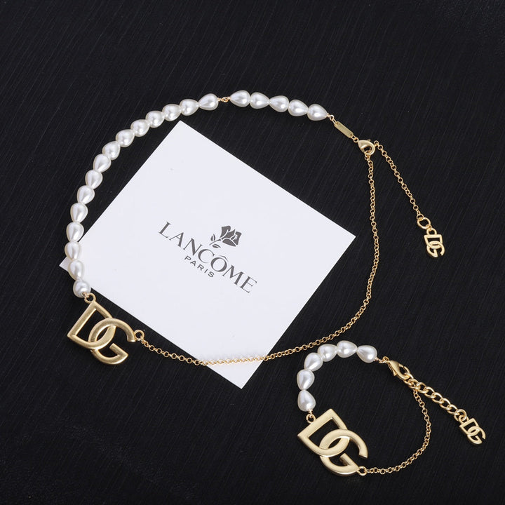 Luxury DG Necklace Bracelet