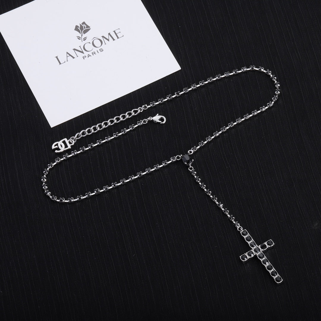 Luxury Black Diamond Necklace