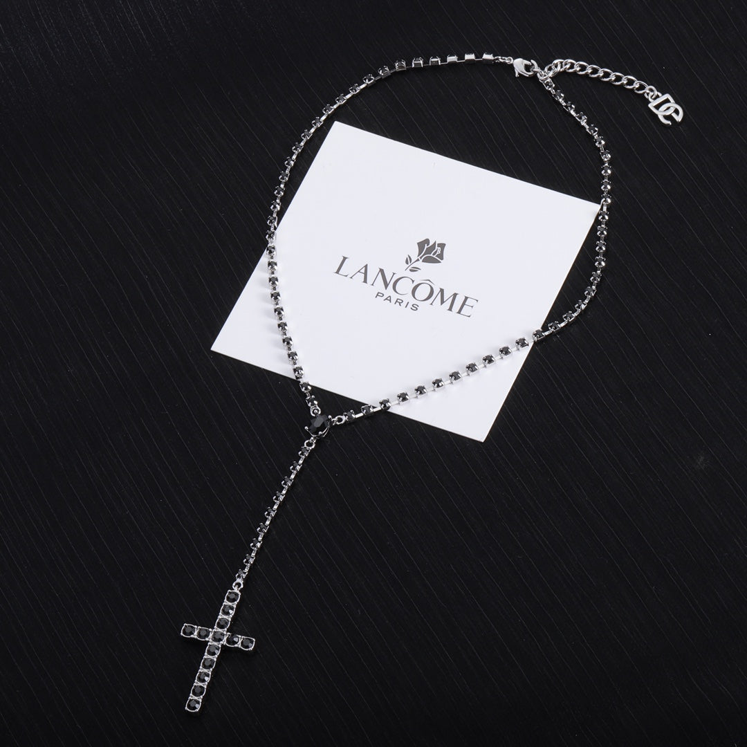 Luxury Black Diamond Necklace