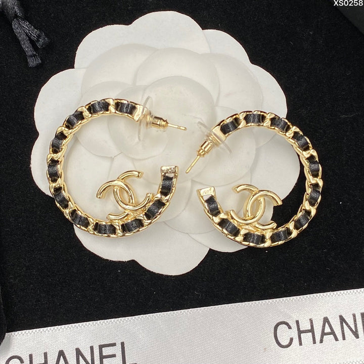 Deluxe Double C Earrings