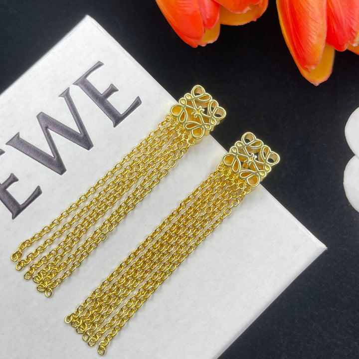 Luxury Brass Earrings