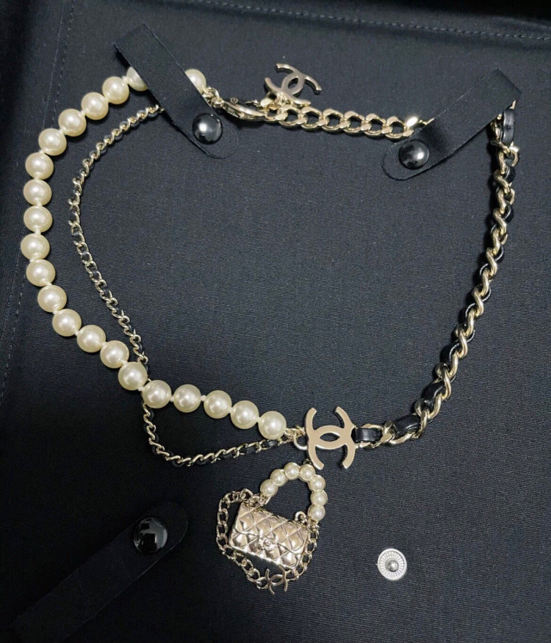 New Pearl CF Necklace