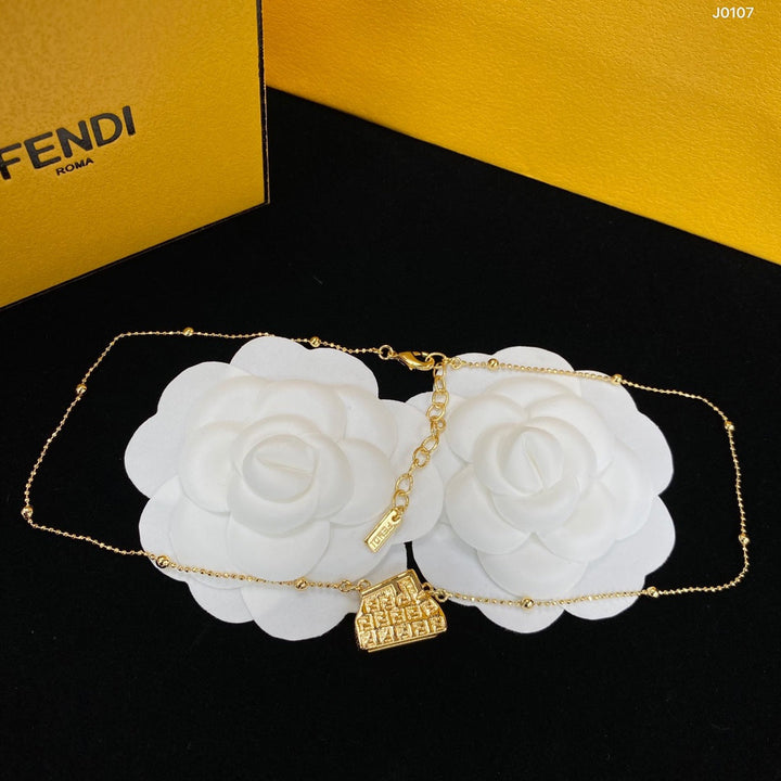 Luxury Bag Pendant Necklace