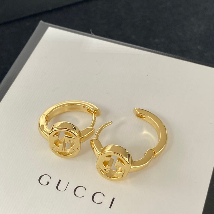 New GG open earrings