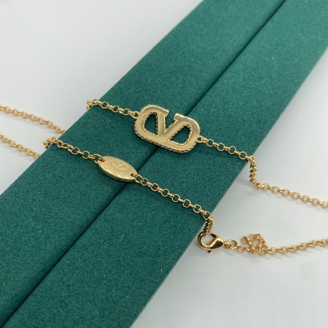 Luxury Simple Brass Necklace