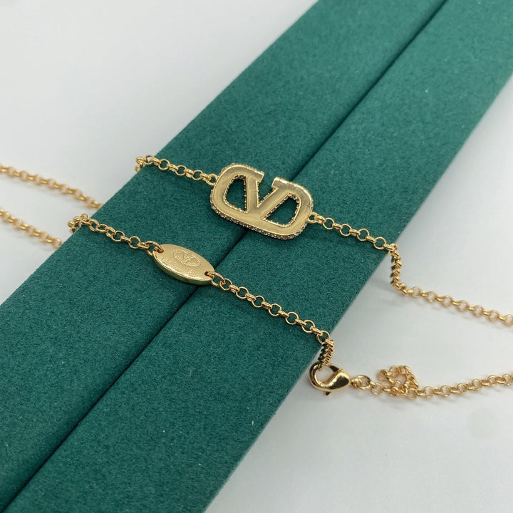 Luxury Simple Brass Necklace