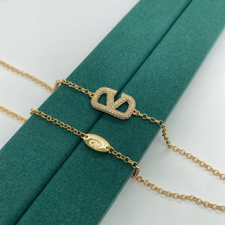 Luxury Simple Brass Necklace