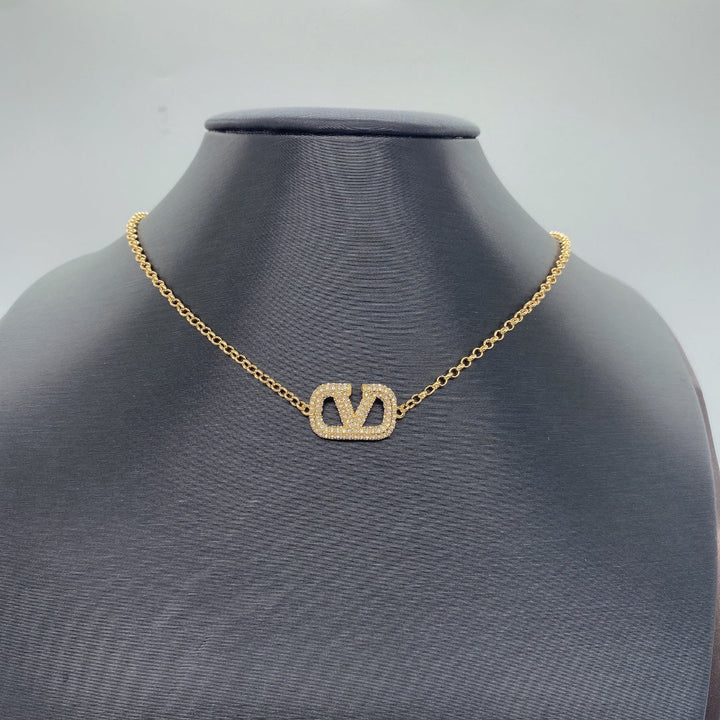 Luxury Simple Brass Necklace