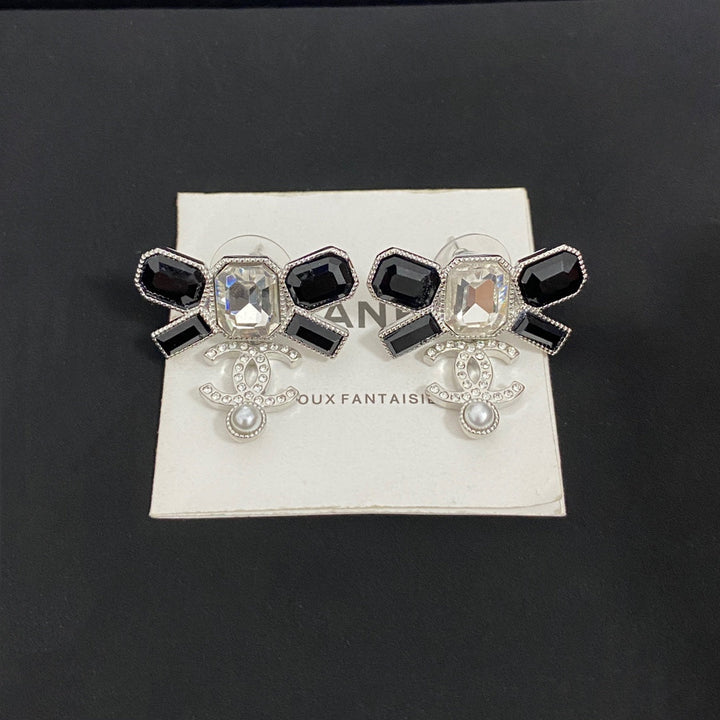 Luxury Bow CC Earrings