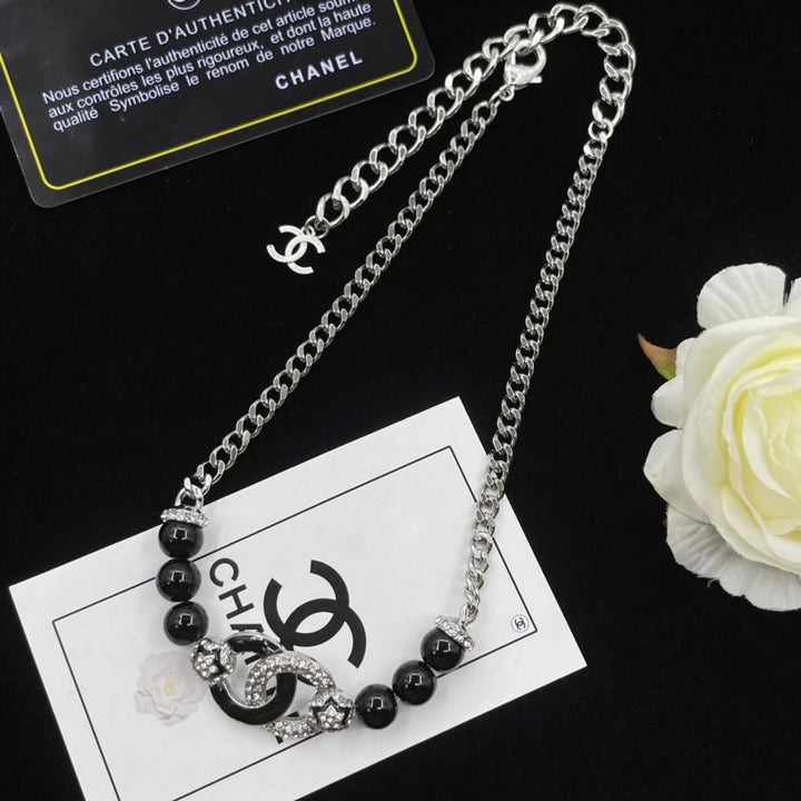 Luxury CC Two Color Necklace