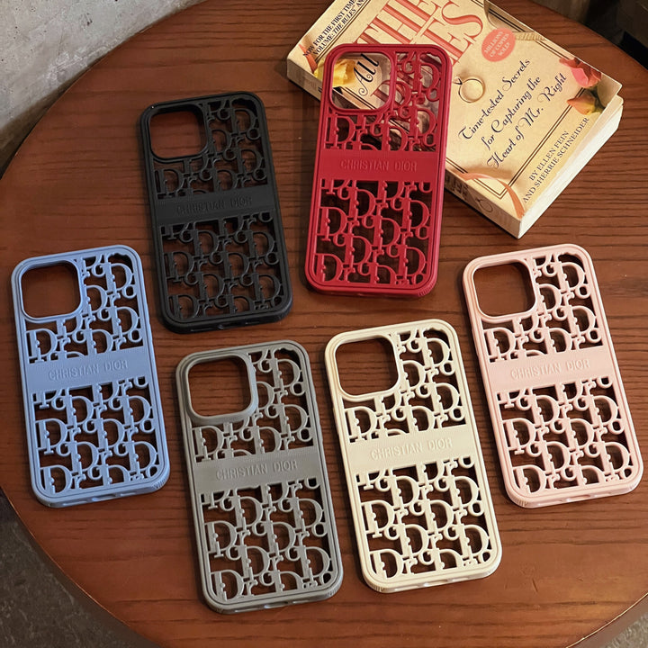 2024 Skeletonized Alphabet Series Phone Case