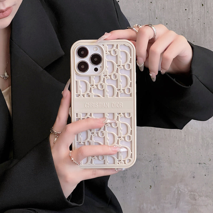 2024 Skeletonized Alphabet Series Phone Case