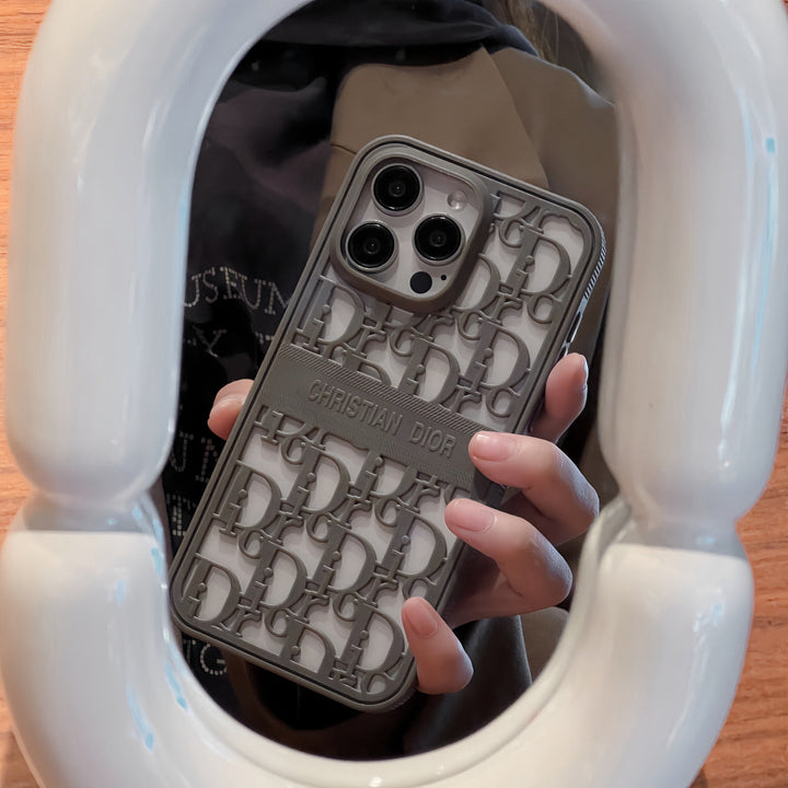 2024 Skeletonized Alphabet Series Phone Case