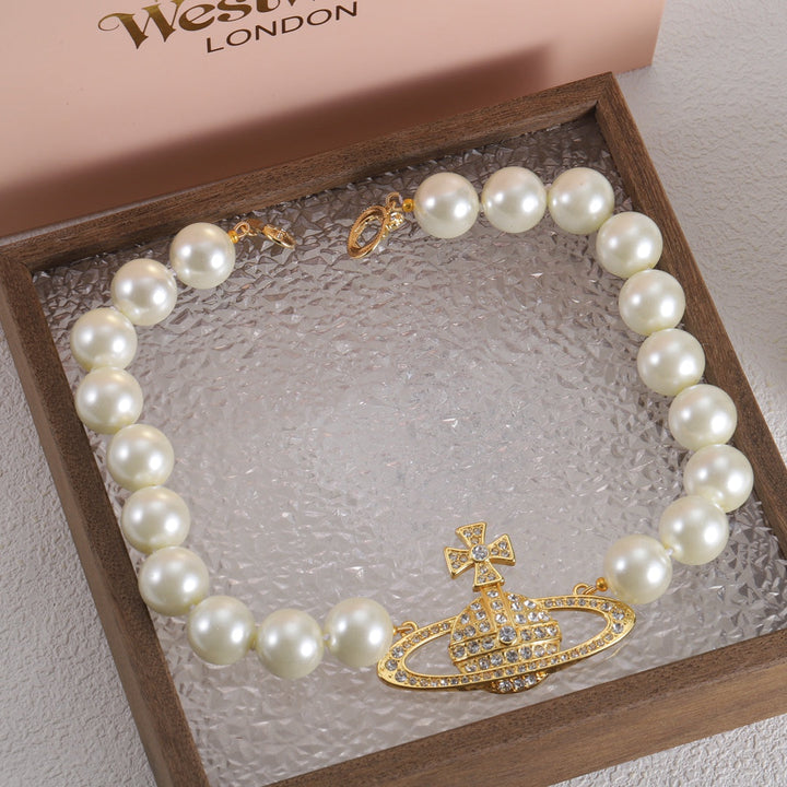 Luxury Large Pearl Necklace