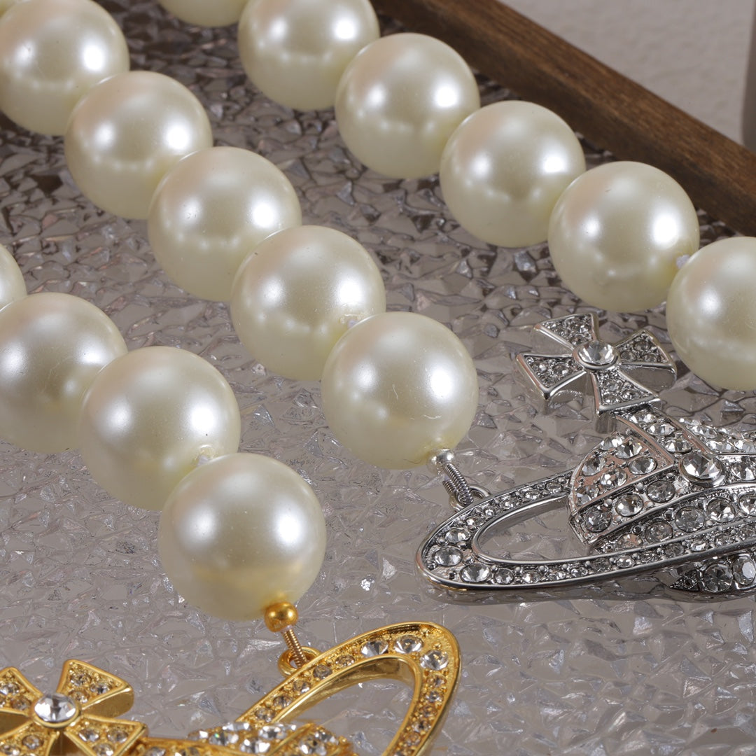 Luxury Large Pearl Necklace