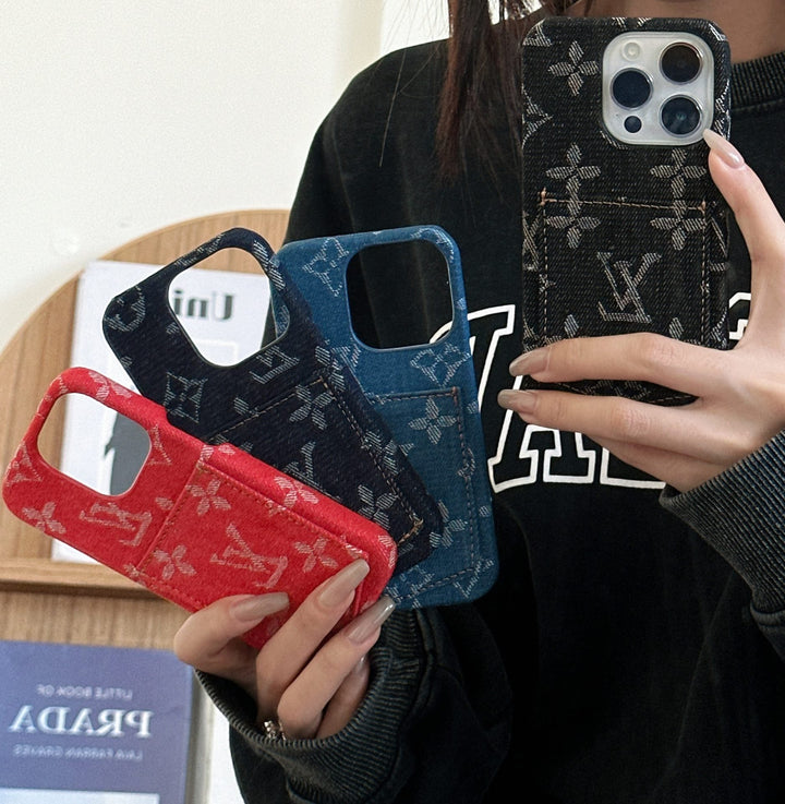 2024 Classic Vintage ~ Denim Pocket Phone Case